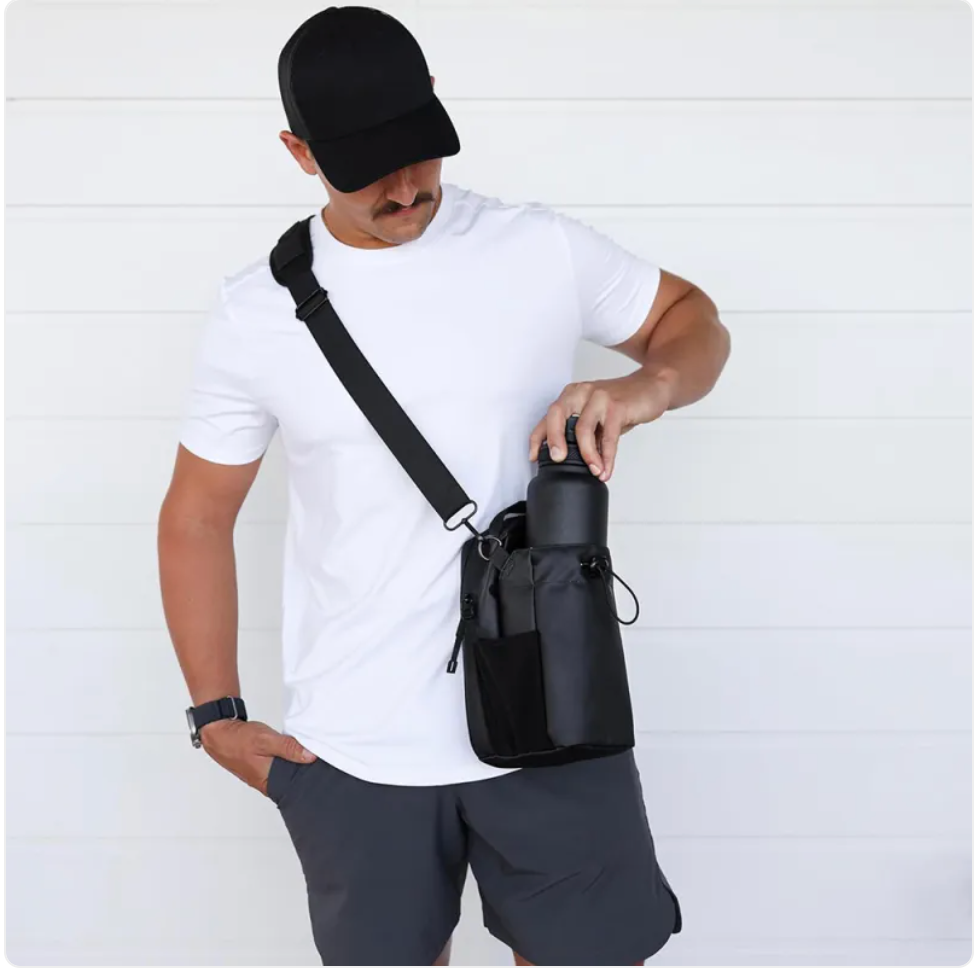 Bolso magnético, aprueba de agua y resistente.