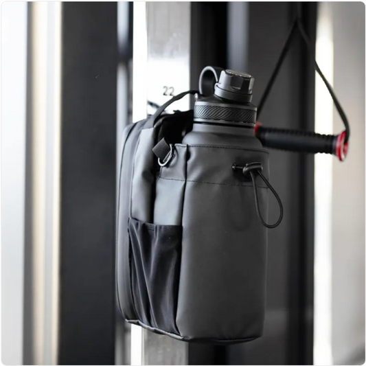 Bolso magnético, aprueba de agua y resistente.